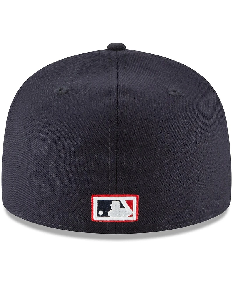 Men's New Era Navy Boston Red Sox Cooperstown Collection Wool 59FIFTY Fitted Hat