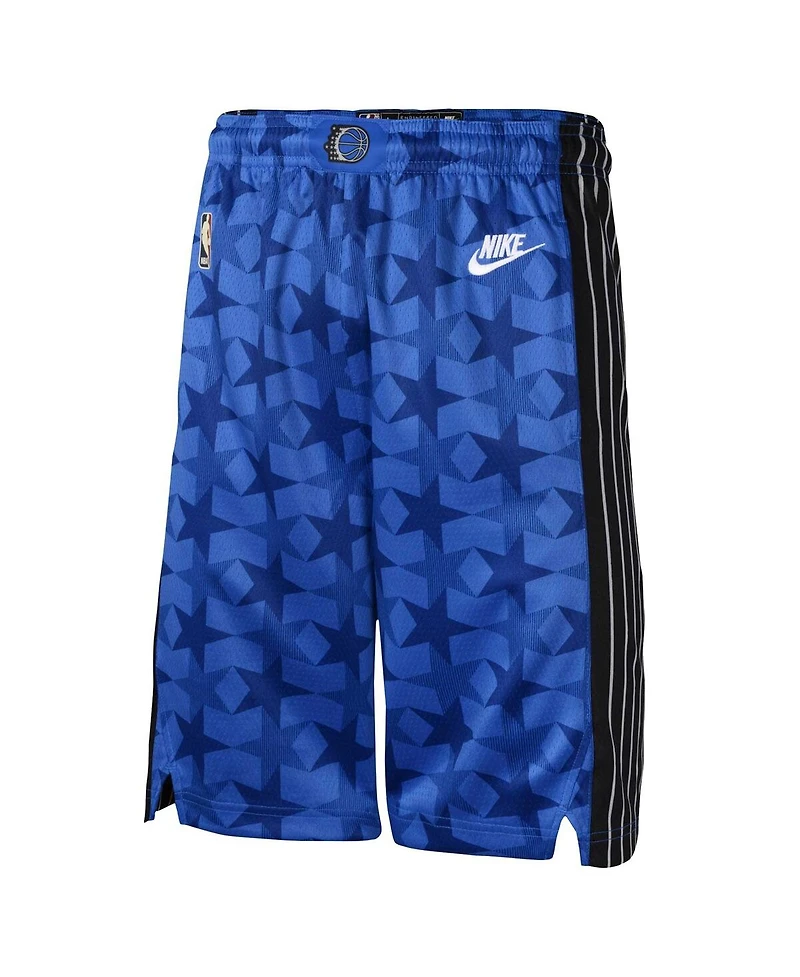 Big Boys Nike Royal Orlando Magic Classic Edition Swingman Shorts