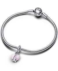Pandora Mom Opalescent Heart Dangle Charm