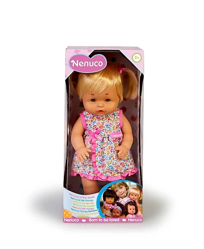 Nenucos of the World Caucasian Baby Doll, Ages 3 Plus for Pretend Play