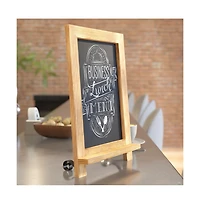 Hanging Or Tabletop Chalkboard With Legs/Wedding Table Sign/Kitchen Countertop Memo Board