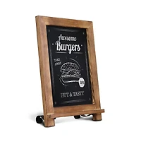 Hanging Or Tabletop Chalkboard With Legs/Wedding Table Sign/Kitchen Countertop Memo Board