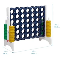 ECR4Kids Jumbo 4-To-Score, Red/White/Blue