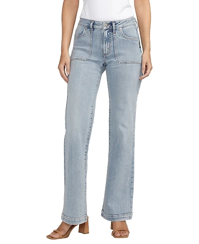 Silver Jeans Co. Suki Mid Rise Trouser Jeans