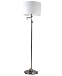 Adesso 57.44" Aaron Swing Arm Floor Lamp