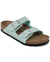 Birkenstock Little Girls Arizona Birko-Flor Patent Sandals from Finish Line