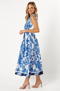 Naomi One Shoulder Midi Dress