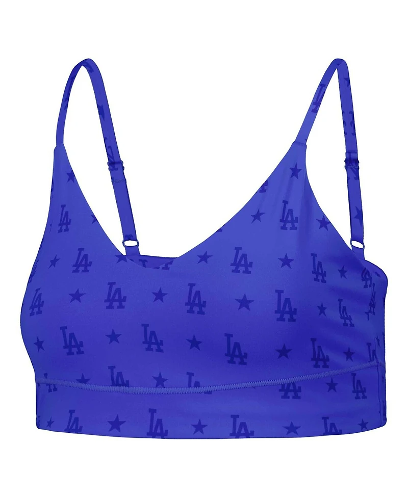 Women's Terez Royal Los Angeles Dodgers Active Bra