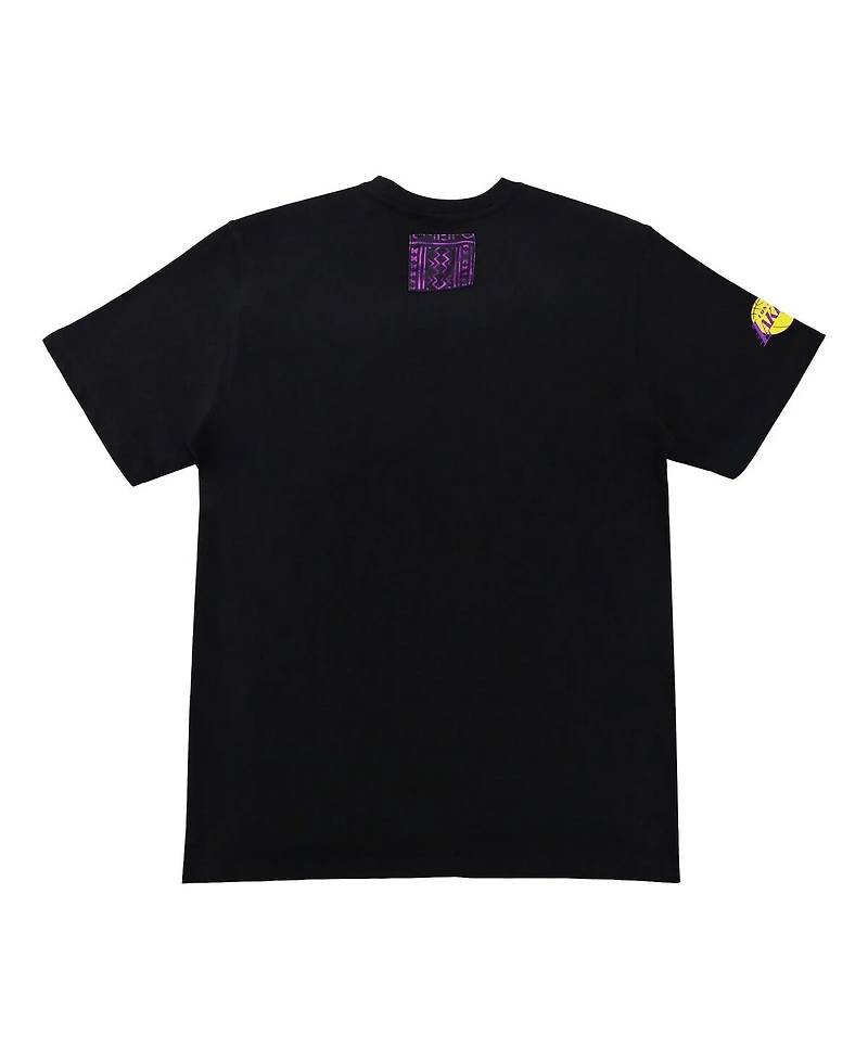 Men's and Women's Nba x Two Hype Black Los Angeles Lakers Culture & Hoops T-shirt