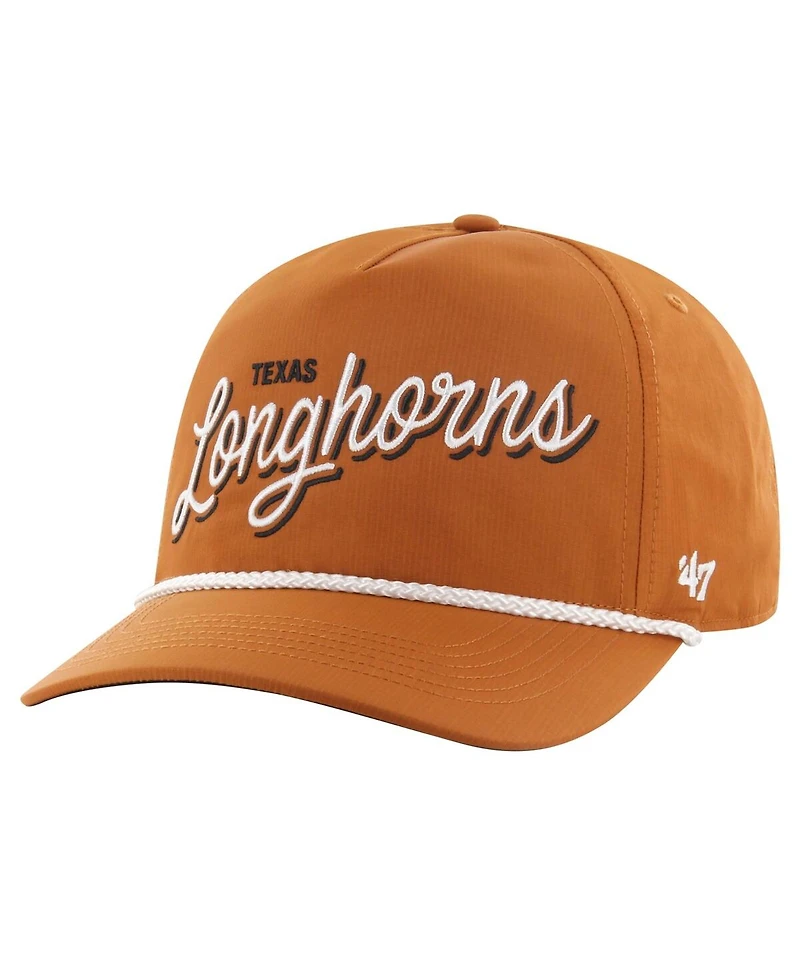 Men's '47 Brand Texas Orange Texas Longhorns Fairway Hitch Adjustable Hat
