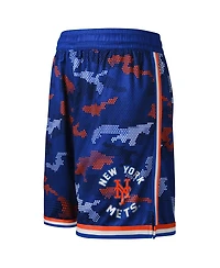 Big Boys Fanatics Royal New York Mets Tech Runner Shorts
