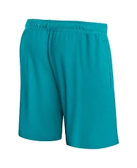 Men's Fanatics Teal Charlotte Hornets Post Up Mesh Shorts