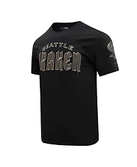 Men's Pro Standard Black Seattle Kraken Wordmark T-shirt