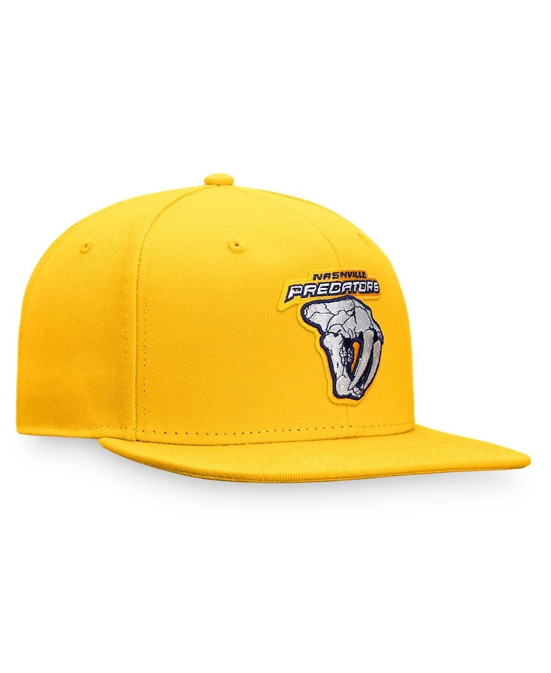 Men's Fanatics Gold Nashville Predators Special Edition Fitted Hat