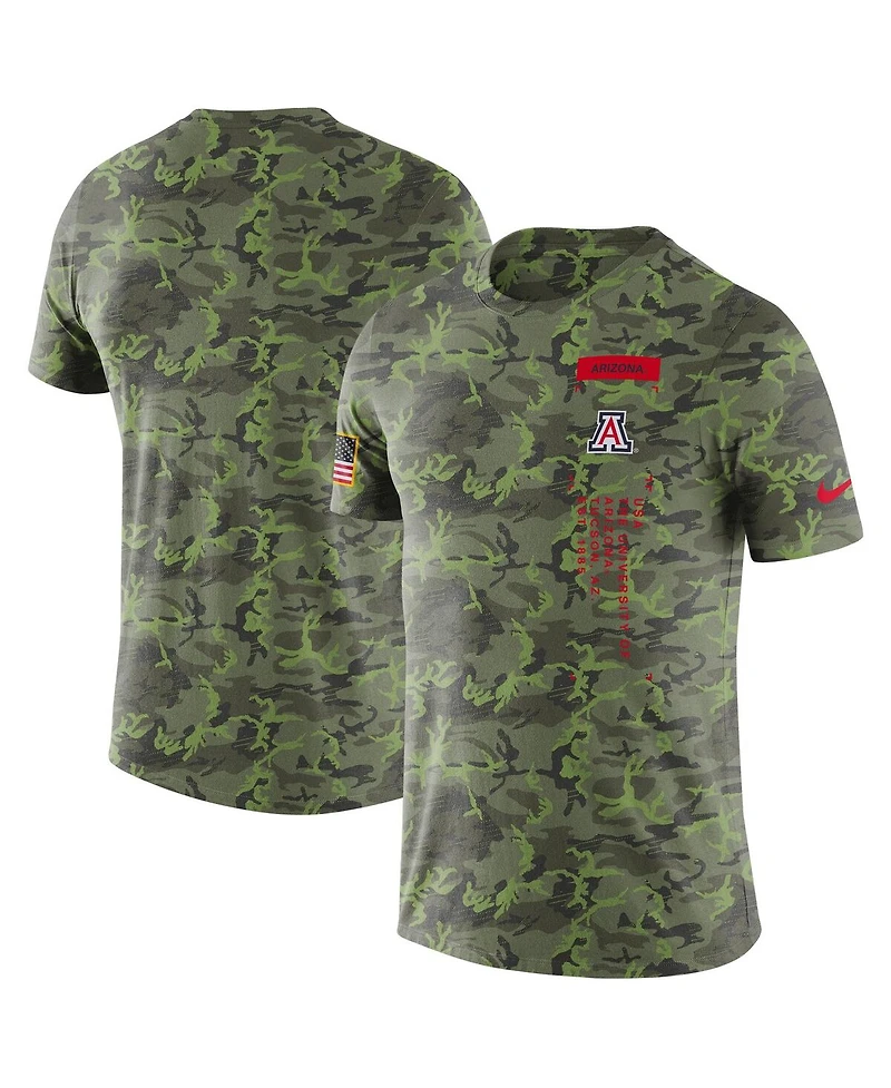Men's Nike Camo Arizona Wildcats Military-Inspired T-shirt
