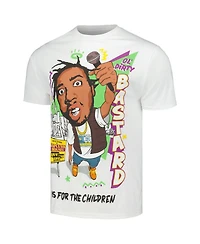 Men's and Women's White Odb Funky T-shirt