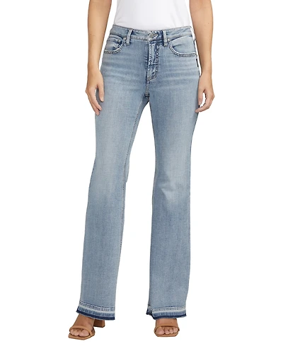 Silver Jeans Co. Most Wanted Mid Rise Flare Jeans