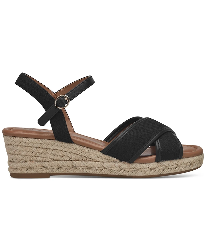 Style & Co Women's Leahh Strappy Espadrille Wedge Sandals, Created for Macy's