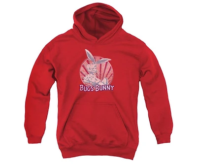 Looney Tunes Youth Wishful Thinking Pull Over Hoodie / Hooded Sweatshirt