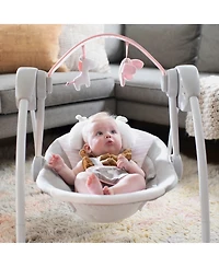 Comfort 2 Go Portable Swing - Flora the Unicorn