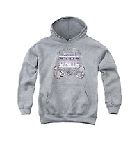 Tom And Jerry Youth Life Is A Game Pull Over Hoodie / Hooded Sweatshirt
