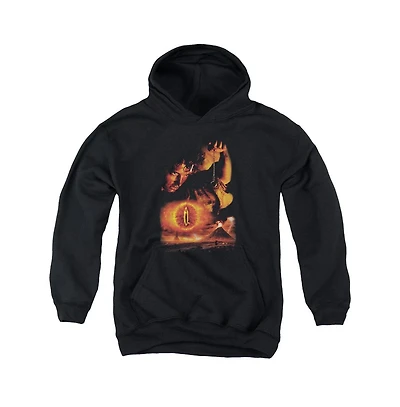 Lord Of The Rings Youth Destroy Ring Pull Over Hoodie / Hooded Sweatshirt
