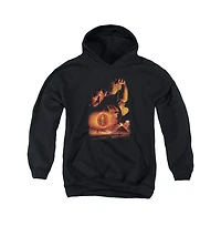 Lord Of The Rings Youth Destroy Ring Pull Over Hoodie / Hooded Sweatshirt