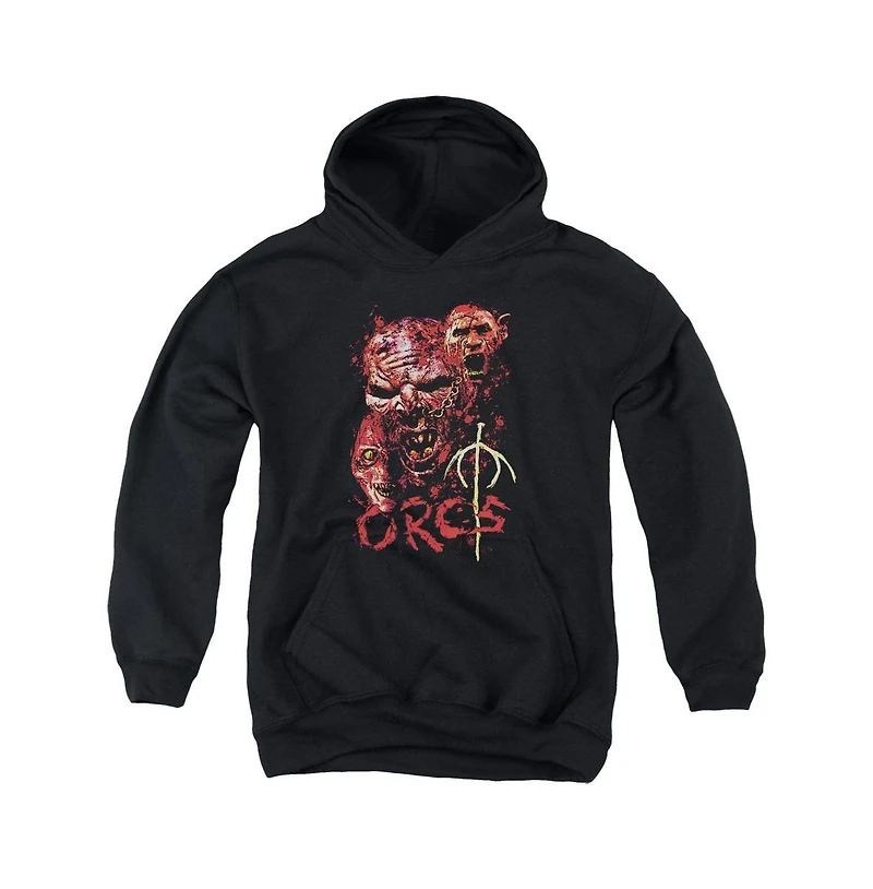 Lord Of The Rings Youth Orcs Pull Over Hoodie / Hooded Sweatshirt