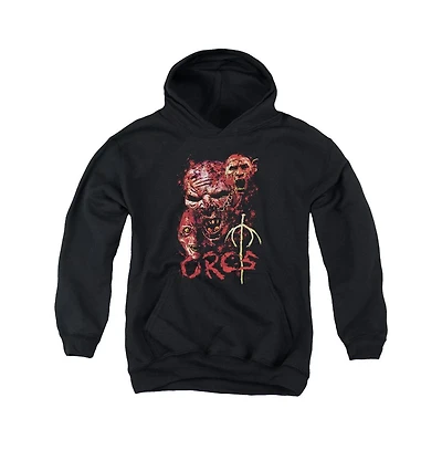 Lord Of The Rings Youth Orcs Pull Over Hoodie / Hooded Sweatshirt