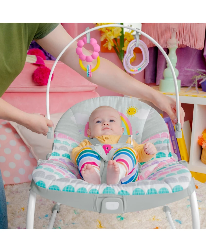 Rosy Rainbow Infant to Toddler Rocker