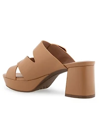 Aerosoles Women's Collin Buckle Slip-On Platforms