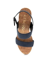Aerosoles Women's Paxton Buckle Strap Wedge Sandals