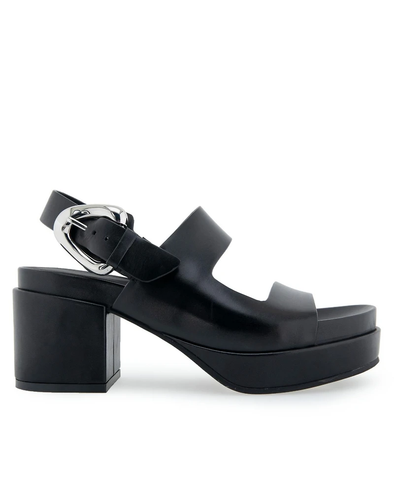 Aerosoles Women's Clarkson Buckle Strap Platform Sandals
