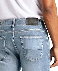 Blu Rock Men's Flex Stretch Slim Straight Jeans