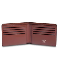 Bosca Italia Slim 8-Slot Men's Pocket Wallet Made In Italy