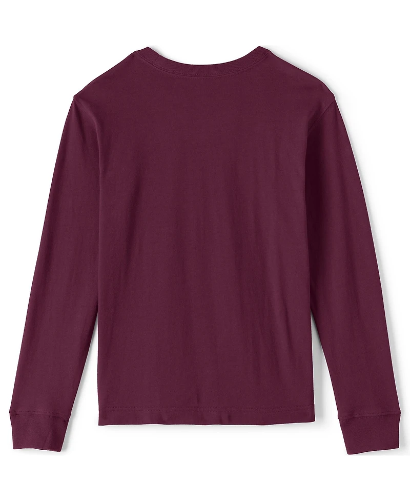 Lands' End Boys Long Sleeve Essential T-shirt