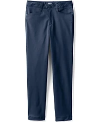 Lands' End Little Girls Slim Fit Stretch Chino Pants