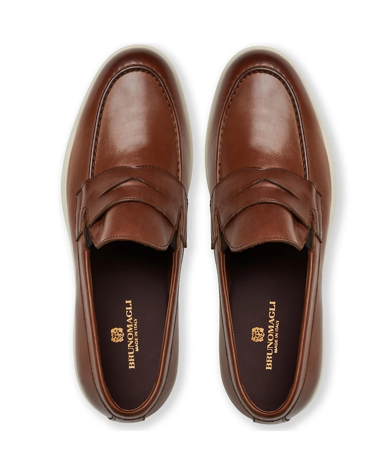 Bruno Magli Men's Ettore Leather Penny Loafers