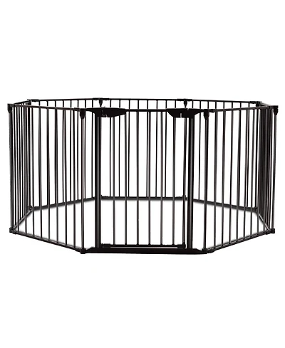 Slickblue Girls 8 Panel Metal Gate Multifunction Pet Safe Playpen