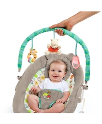 Winnie The Pooh Dots Hunny Pots Bouncer