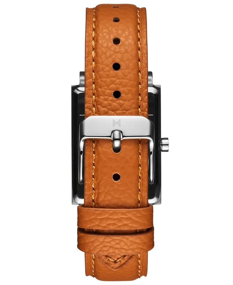 Mvmt Women's Quartz Signature Square Tan Leather Watch 24mm