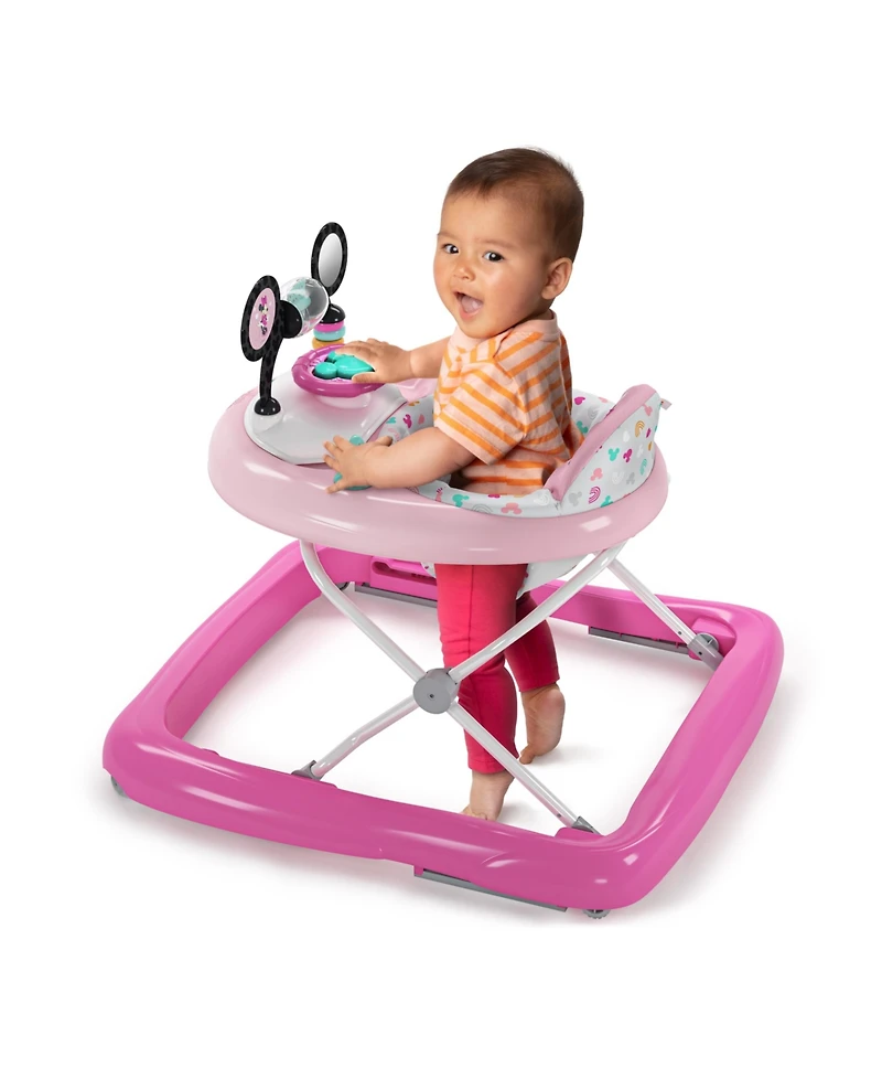 Minnie Mouse Tiny Trek Walker, Forever Besties, 2-in-1 Walker