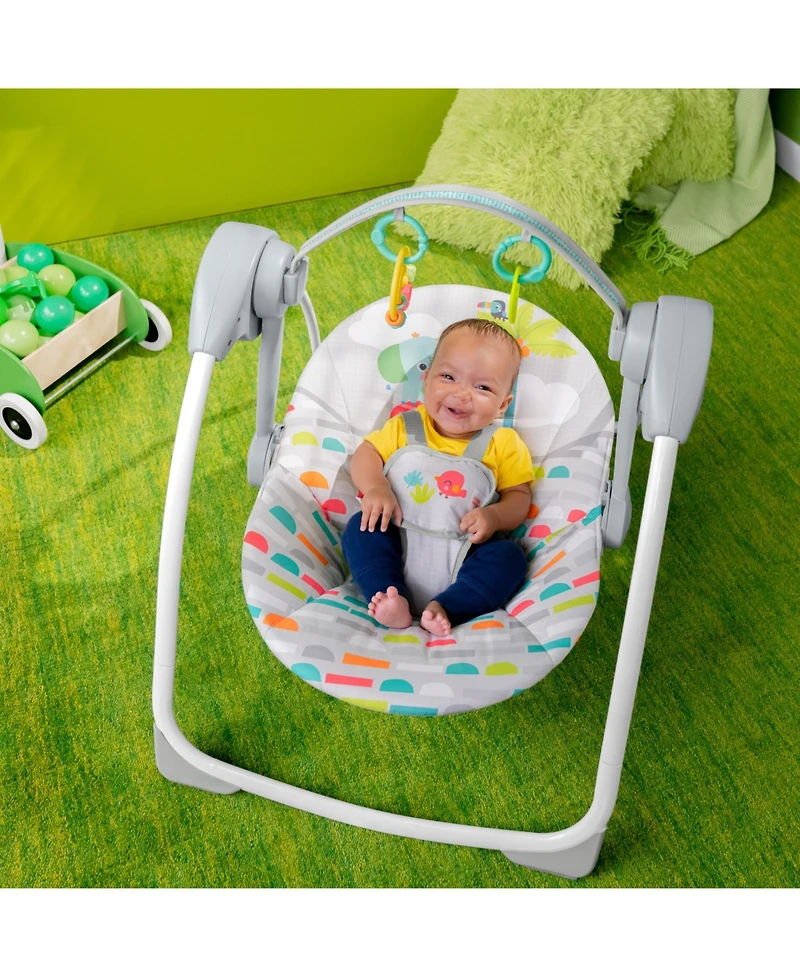 Playful Paradise Portable Swing
