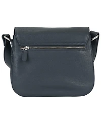 Mancini Pebble Alison Leather Crossbody Handbag