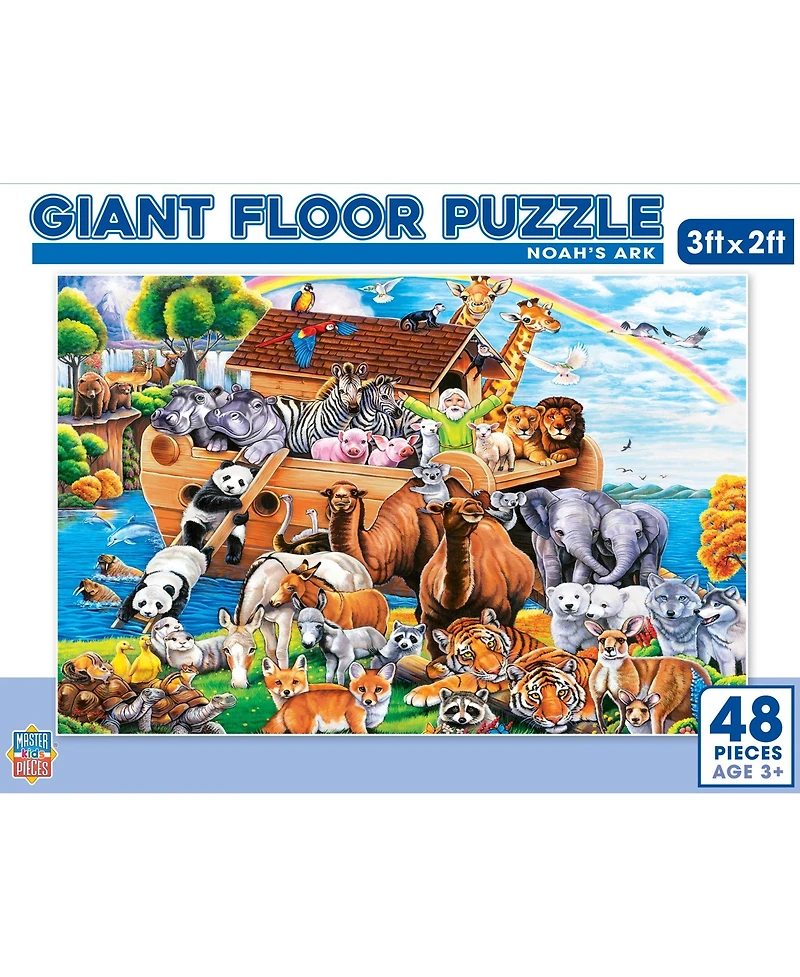 Masterpieces Noah's Ark 48 Piece Floor Jigsaw Puzzle for Kids