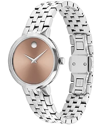 Movado Women's Museum Classic Swiss Quartz Stainless Steel 29.9mm Watch