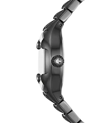 Diesel Women's Vert Three Hand Gunmetal Stainless Steel Watch 32mm