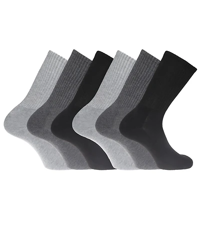 Dockers Men's Performance Socks - 3 and 6 -Pairs Athletic and Dress Crew Socks