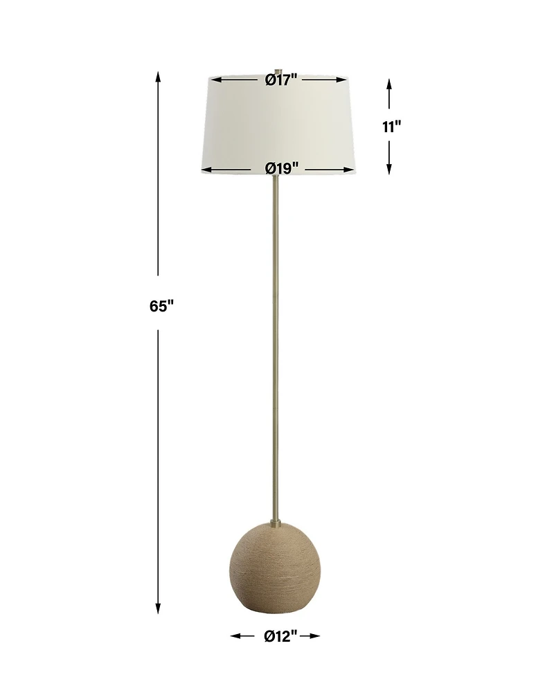 Uttermost 65" Captiva Floor Lamp,