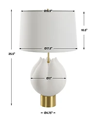 Uttermost 25.5" In Bloom Table Lamp